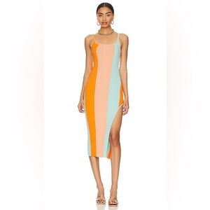 PQ SWIM MIDI Dress with Side Slit